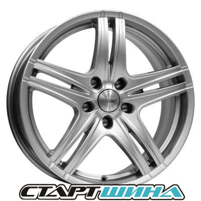 Диски КиК КС636 Омаха блэк платинум 5.5x14, PCD 4/108, ET 16, DIA 65.1