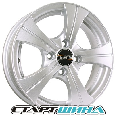 Диски TechLine 410(S) 5.5x14, PCD 4/98, ET 32, DIA 58.6