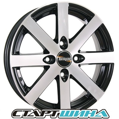 Диски TechLine 412(BD) 5.5x14, PCD 4/100, ET 43, DIA 60.1