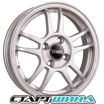 Диски TechLine 417(S) 5.5x14, PCD 4/100, ET 43, DIA 67.1