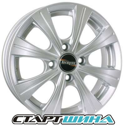 Диски TechLine 423(S) 5.5x14, PCD 4/100, ET 49, DIA 56.6