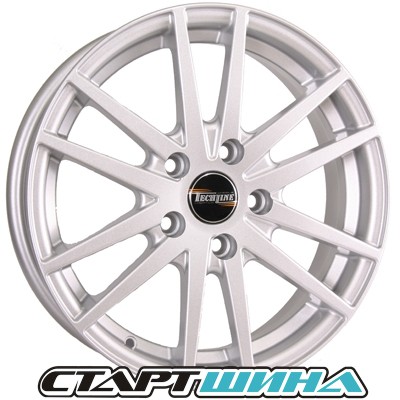 Диски TechLine 435(S) 5.5x14, PCD 4/100, ET 43, DIA 60.1