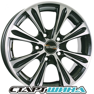 Диски TechLine 523(BD) 6x15, PCD 4/100, ET 50, DIA 60.1