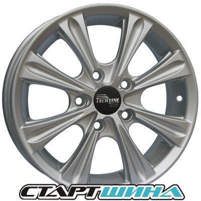 Диски TechLine 523(S) 6x15, PCD 4/100, ET 50, DIA 60.1