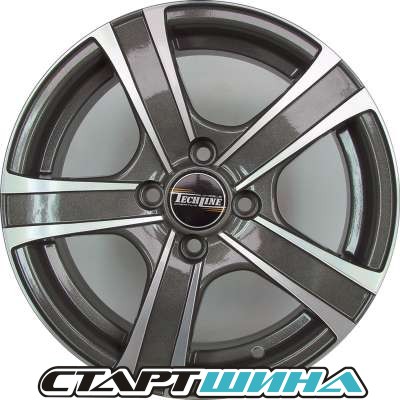 Диски TechLine 539(GRD) 6x15, PCD 4/100, ET 40, DIA 60.1