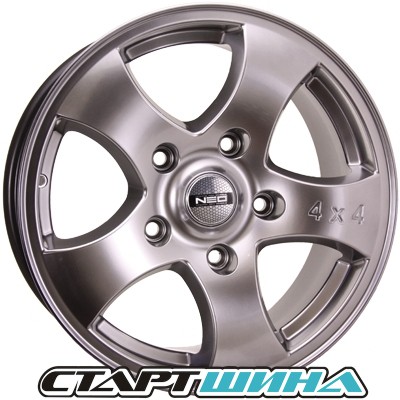Диски TechLine 541(HB) 6.5x15, PCD 5/139.7, ET 40, DIA 98.1