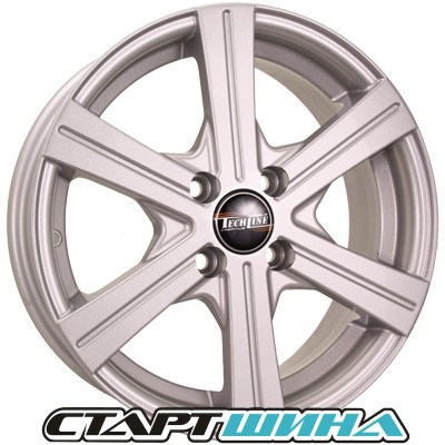 Диски TechLine 544(S) 6x15, PCD 5/100, ET 38, DIA 57.1