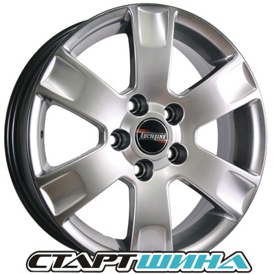 Диски TechLine 612(HB) 6.5x16, PCD 5/114.3, ET 40, DIA 66.1