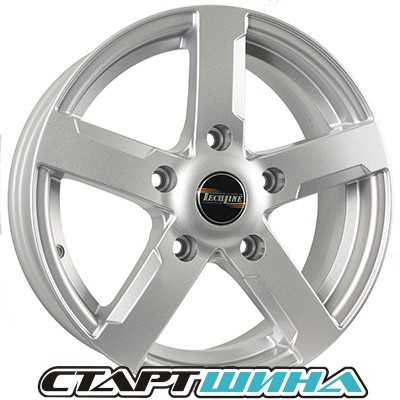 Диски TechLine 618(SD) 6.5x16, PCD 5/139.7, ET 40, DIA 98.1