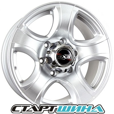 Диски TechLine 622(S) 7.5x16, PCD 6/139.7, ET 10, DIA 110.1