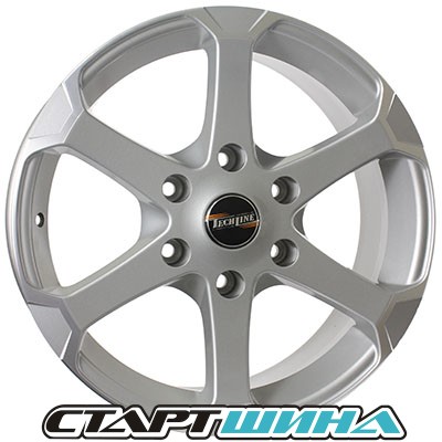 Диски TechLine 702(SD) 7.5x17, PCD 6/139.7, ET 30, DIA 106.1