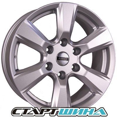 Диски TechLine 705(S) 7.5x17, PCD 6/139.7, ET 25, DIA 106.1