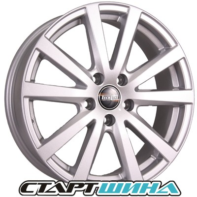 Диски TechLine 709(S) 7.5x17, PCD 5/114.3, ET 45, DIA 67.1