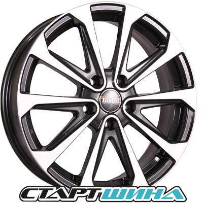 Диски TechLine 712(BSD) 6.5x17, PCD 5/105, ET 40, DIA 56.6