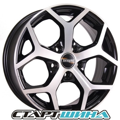 Диски TechLine 721(BD) 7.5x17, PCD 5/114.3, ET 50, DIA 67.1