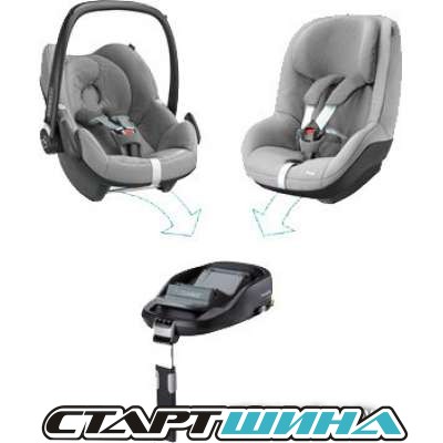 Автокресло Maxi-Cosi Family concept (Concrete Grey)
