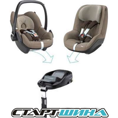 Автокресло Maxi-Cosi Family concept (Earth Brown)