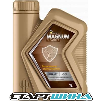 Моторное масло Роснефть Magnum Cleantec 10W-40 1л купить в рассрочку дешево, цена!