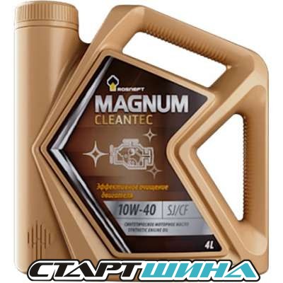 Моторное масло Роснефть Magnum Cleantec 10W-40 4л купить в рассрочку дешево, цена!