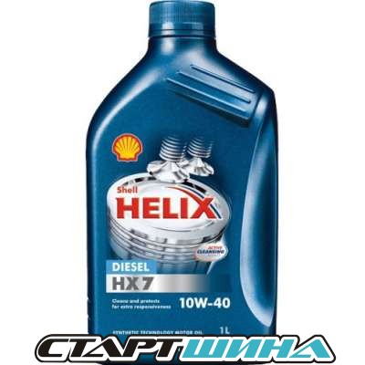 Моторное масло Shell Helix Diesel HX7 10W-40 1л купить в рассрочку дешево, цена!