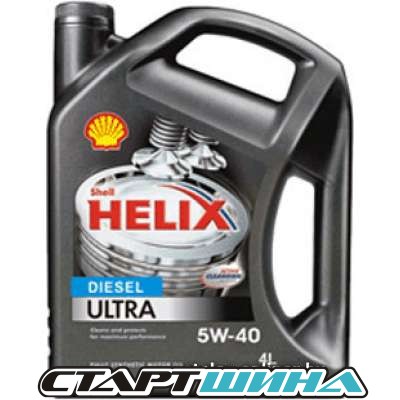 Моторное масло Shell Helix Diesel Ultra 5W-40 4л купить в рассрочку дешево, цена!