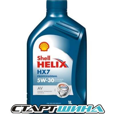 Моторное масло Shell Helix HX7 5W-30 1л купить в рассрочку дешево, цена!