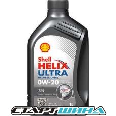 Моторное масло Shell Helix Ultra SN 0W-20 1л