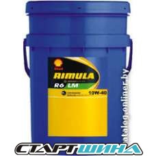 Моторное масло Shell Rimula R6 LM 10W-40 20л