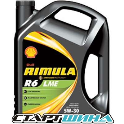 Моторное масло Shell Rimula R6 LME 5W-30 4л купить в рассрочку дешево, цена!