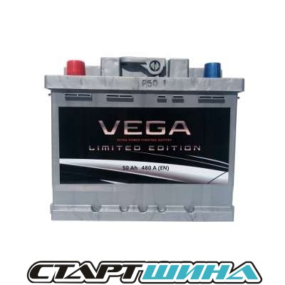 Купить аккумулятор АКБ Vega 6СТ-50 е